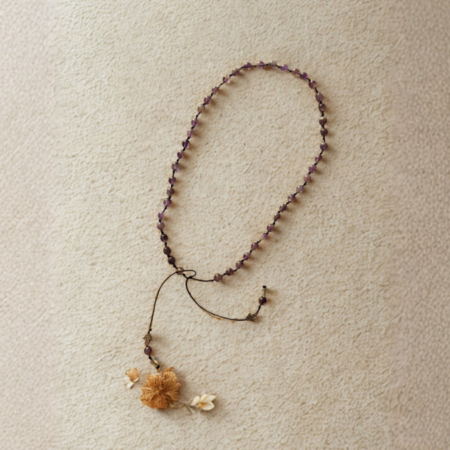 Japamala de piedras naturales