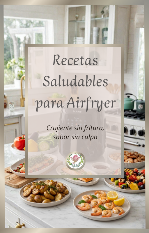 Portada del ebook Recetas Saludables para Airfryer