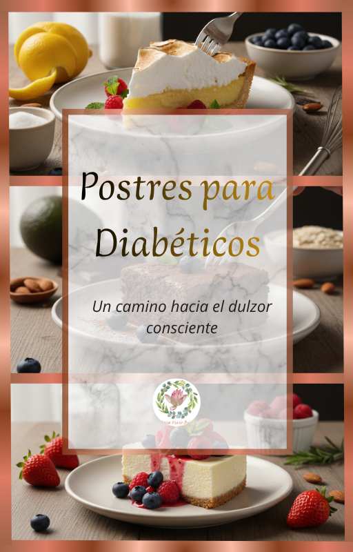 Portada del ebook Postres para Diabéticos